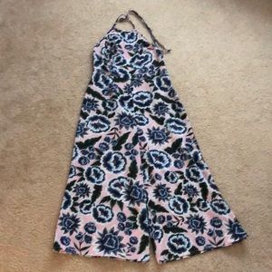 One piece pant set with halter top